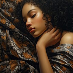 Portrait of a beautiful woman