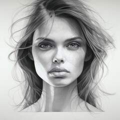 Portrait of a beautiful woman