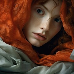 Portrait of a beautiful woman