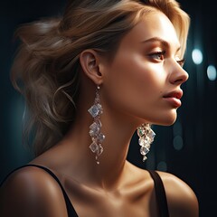 Portrait of a beautiful woman