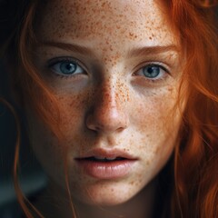 Portrait of a beautiful woman