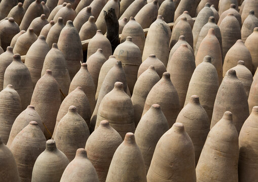 Old Pisco Jars, Cuzco, Peru