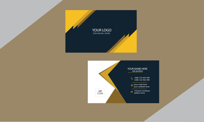 Modern Creative and Clean Business Card Template.  