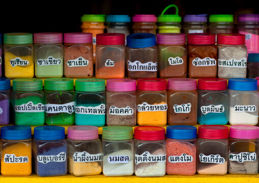 Mae hong son market, Thailand