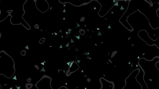 abstract animation background for graphic resources