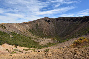 Climbing  Mount Azuma-Kofuji, Fukushima, Japan