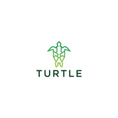 Turtle logo design. Modern icon.