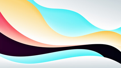Fototapeta premium Abstract background with soft gradient color and dynamic shadow on background .Vector background for wallpaper banner. Eps 10