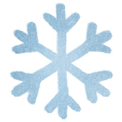 Weather Snowflake in winter Illustration Hand Drawn Doodle