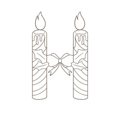 
Santa Claus cartoon stickers gifts, beautiful decorations for Christmas