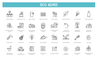 Ecological Succession colored symbols Pack. Symbols made with vector lines