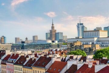 Old and new Warsaw