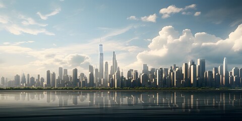 Fototapeta premium city skyline