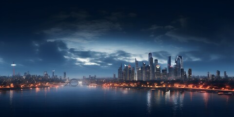 Fototapeta premium city skyline