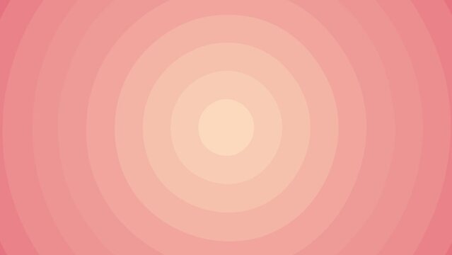 Red Salmon Circles Background