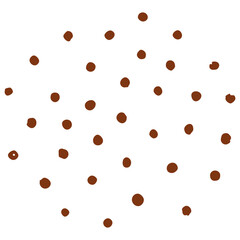 Abstract Dots Scribble