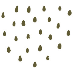 Abstract Dots Scribble