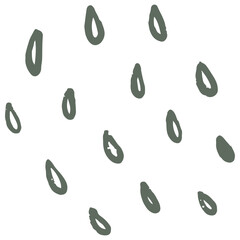 Abstract Dots Scribble