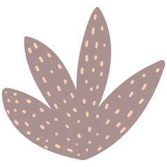 Hand drawn Abstract Botanical