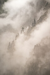 Cloudy slopes 1