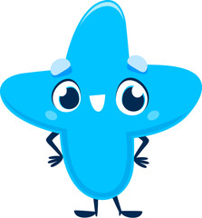 Cartoon cute funny plus symbol character with big eyes and happy smile face. Isolated vector mathematics and arithmetic sign for addition equations and use in educational, and mathematical contexts