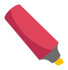 Cute Highlighter Illustration