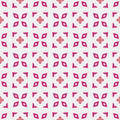 Geometric ornament in ethnic style.Seamless pattern with abstract  shapes.Repeat design for fashion, textile design,  on wall paper, wrapping paper, fabrics and home decor.