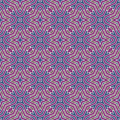 Geometric ornament in ethnic style.Seamless pattern with abstract  shapes.Repeat design for fashion, textile design,  on wall paper, wrapping paper, fabrics and home decor.