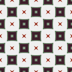Geometric ornament in ethnic style.Seamless pattern with abstract  shapes.Repeat design for fashion, textile design,  on wall paper, wrapping paper, fabrics and home decor.