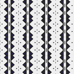 Geometric ornament in ethnic style.Seamless pattern with abstract  shapes.Repeat design for fashion, textile design,  on wall paper, wrapping paper, fabrics and home decor.