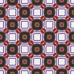 Geometric ornament in ethnic style.Seamless pattern with abstract  shapes.Repeat design for fashion, textile design,  on wall paper, wrapping paper, fabrics and home decor.