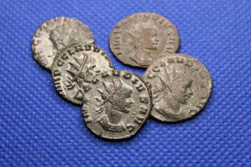 Antoninianos, doble denario, del Emperador Claudio II el Gótico