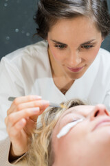 facial beautification procedure