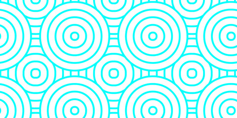 Abstract background with circles Seamless pattern with waves. seamless pattern with waves and blue geomatices retro background.	
