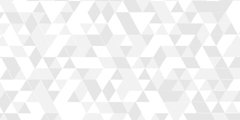 Fototapeta premium Abstract gray and white background. Abstract geometric pattern gray and white Polygon Mosaic triangle Background, business and corporate background. 