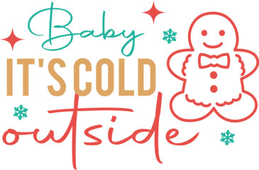 Retro Christmas sublimation Design