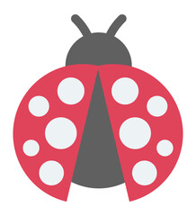 Cute ladybug Illustration