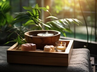 Modern spa background