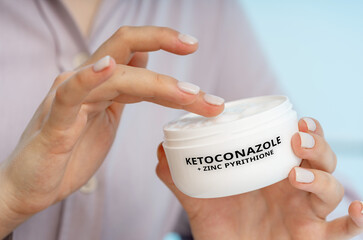 Ketoconazole + Zinc Pyrithione Medical Cream