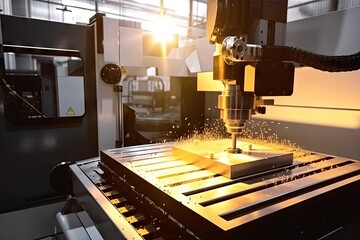 High-precision technological equipment used for innovative material processing