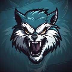 The Reanimated Raiders: Zombie Raccoon Mascot Logo for Sports & Esport Team Merch
