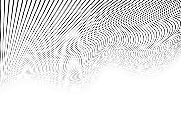 A creative vector vibrant halftone on white background