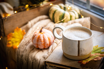 Cozy fall composition.