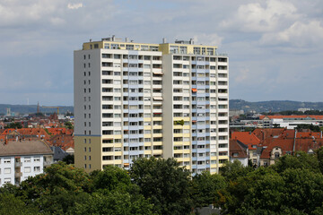 Hochhaus in Karlsruhe