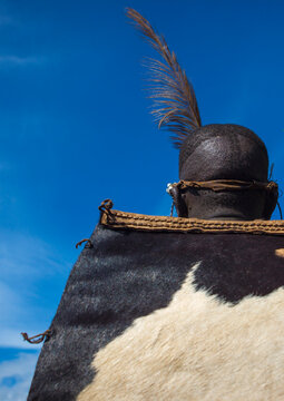 Bodi Tribe Fat Men During Kael Ceremony, Hana Mursi, Omo Valley, Ethiopia
