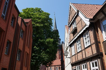 Giebelhäuser Hansestadt Stade