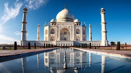 Fototapeta premium Taj Mahal, India - Wonder of the World