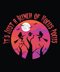 Halloween Quote Hocus Pocus Vector Design