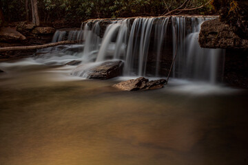 Obraz premium Mash Fork Falls at Camp Creek