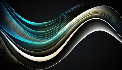 abstract wavy liquid motion wallpaper for business backdrop generative ai